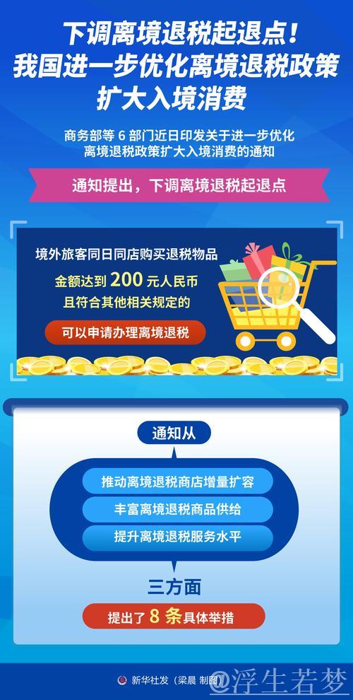 优化离境退税扩大入境消费 优化离境退税扩大入境消费