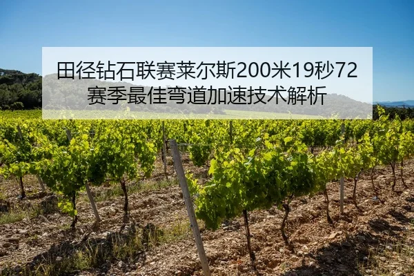 田径钻石联赛莱尔斯200米19秒72赛季最佳弯道加速技术解析